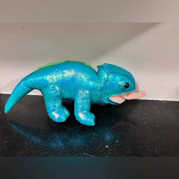 Sugar Loaf -Lizard Gecko Iguana Irridesant Stuffed Animal Reptile Unique - Picture 1 of 5